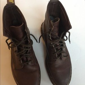 Dr Martins vintage brown boots  Made in England
